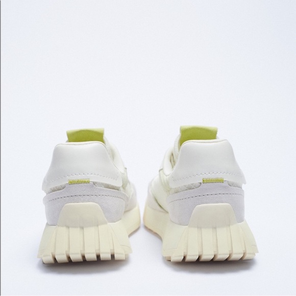 New! Zara women’s 8, contrasting color sneakers. - Picture 10 of 12